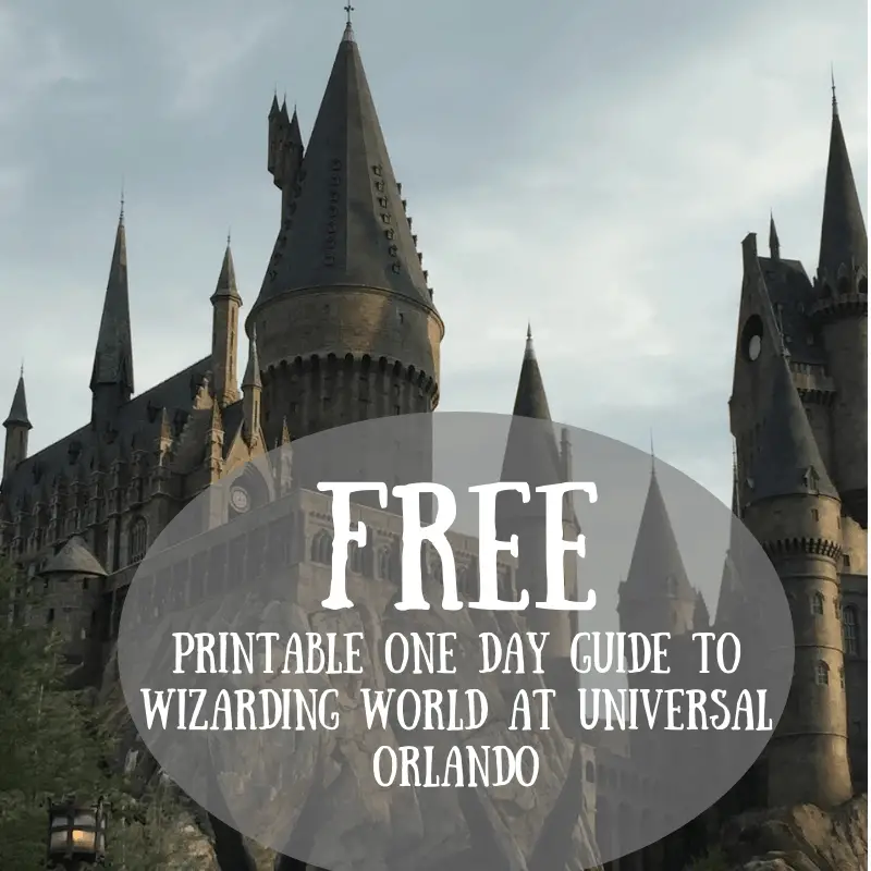 free printable one day guide to wizarding world at universal orlando 2 for 1 around the world